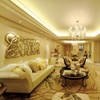 金色客厅浓重而个性