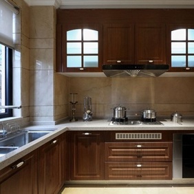 传统自然的棕色调